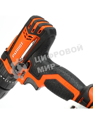 Дрель-шуруповерт Patriot BR 183UES, 18 В, 2 Ач, 29 Нм, щеточный