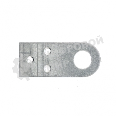 Проушина прямая, 70х30 мм, цинк, Россия Сибртех