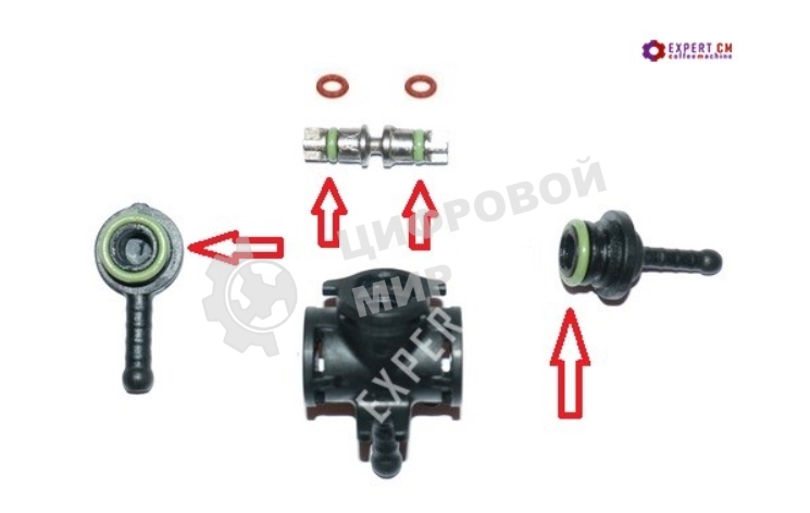 Ремкомплект крана пара Saeco Odea Talea