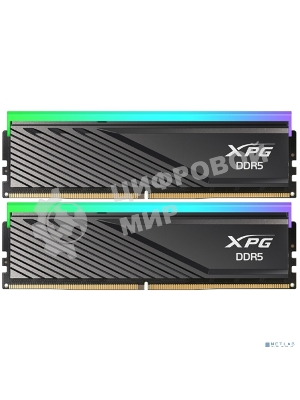 Оперативная память XPG Lancer Blade, DDR5, 32GB (2x16GB), 6000MHz, CL30, DIMM, с радиаторами, RGB, черный