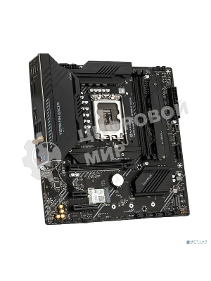 Материнская плата MAXSUN MS-Terminator B760M GKD5 WIFI (Socket 1700, mATX, 2*DDR5(96Gb), DP/HDMI, 4*SATA3, 3*M.2, 1xPCI-Ex16/1*PCIEx4/1*PCIEx1, 6*USB 2.0, 2*USB 3.2, LAN 1*2.5G, Wi-Fi 6, RTL)