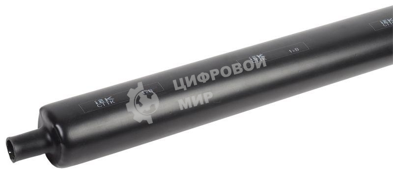 Трубка термоусадочная среднестен. СТТК 95/29 3:1 с клеевым слоем (уп.1м) черный IEK UMR-A2-95-29-31-K02