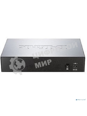 Коммутатор Unmanaged Switch with 8 10/100/1000Base-T ports (4 PoE ports 802.3af/802.3at (30 W), PoE Budget 68).8K Mac address, Auto-sensing, 802.3x Flow Control, Stand-alone, Auto MDI/MDI-X for each port, D-link Green technology, Metal case.Manual + Exter