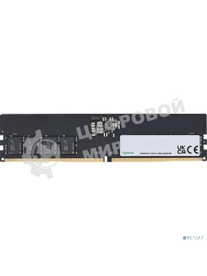Оперативная память Apacer, DDR5, 16GB (1x16GB), 5600MHz, CL46, DIMM