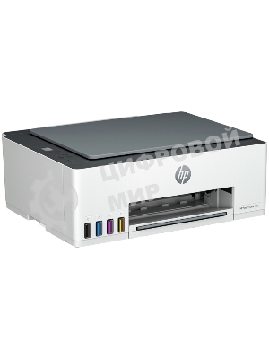 МФУ струйный HP Smart Tank 580 AiO (1F3Y2A), A4, цветной, печ. до 22 стр/мин. (ч/б) до 16 стр/мин. (цвет), 1200 x 1200 dpi, USB, Wi-Fi, Air Print, Mopria