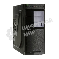 Компьютерный корпус Miditower ExeGate XP-330U Black, ATX, (XP350, Black,120мм), 2хUSB+2хUSB 3.0, Audio