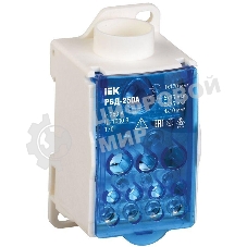 Распределительный блок IEK RBD-250 на DIN-рейку РБД-250А