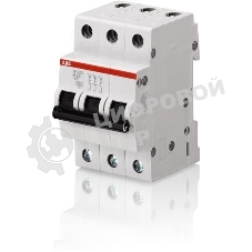 Выключатель автоматический модульный 3п C 20А 6кА SH203 ABB 2CDS213001R0204