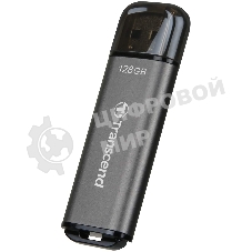 Флешка USB Transcend Jetflash 920 (TS128GJF920), 128Gb, USB 3.1, R/W 420/400, темно/серый