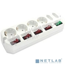 Сетевой удлинитель Most A16 5м (6 розеток) белый (пакет ПЭ)
