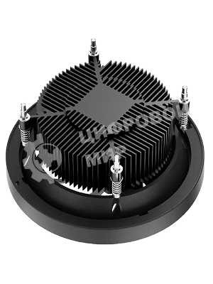 Кулер для процессора DEEPCOOL UL551 черный,(только сокет 1700), 136 мм, алюминий, 1800 об/мин, 26.8 дБ, 4 pin, 95 Вт, 71 мм