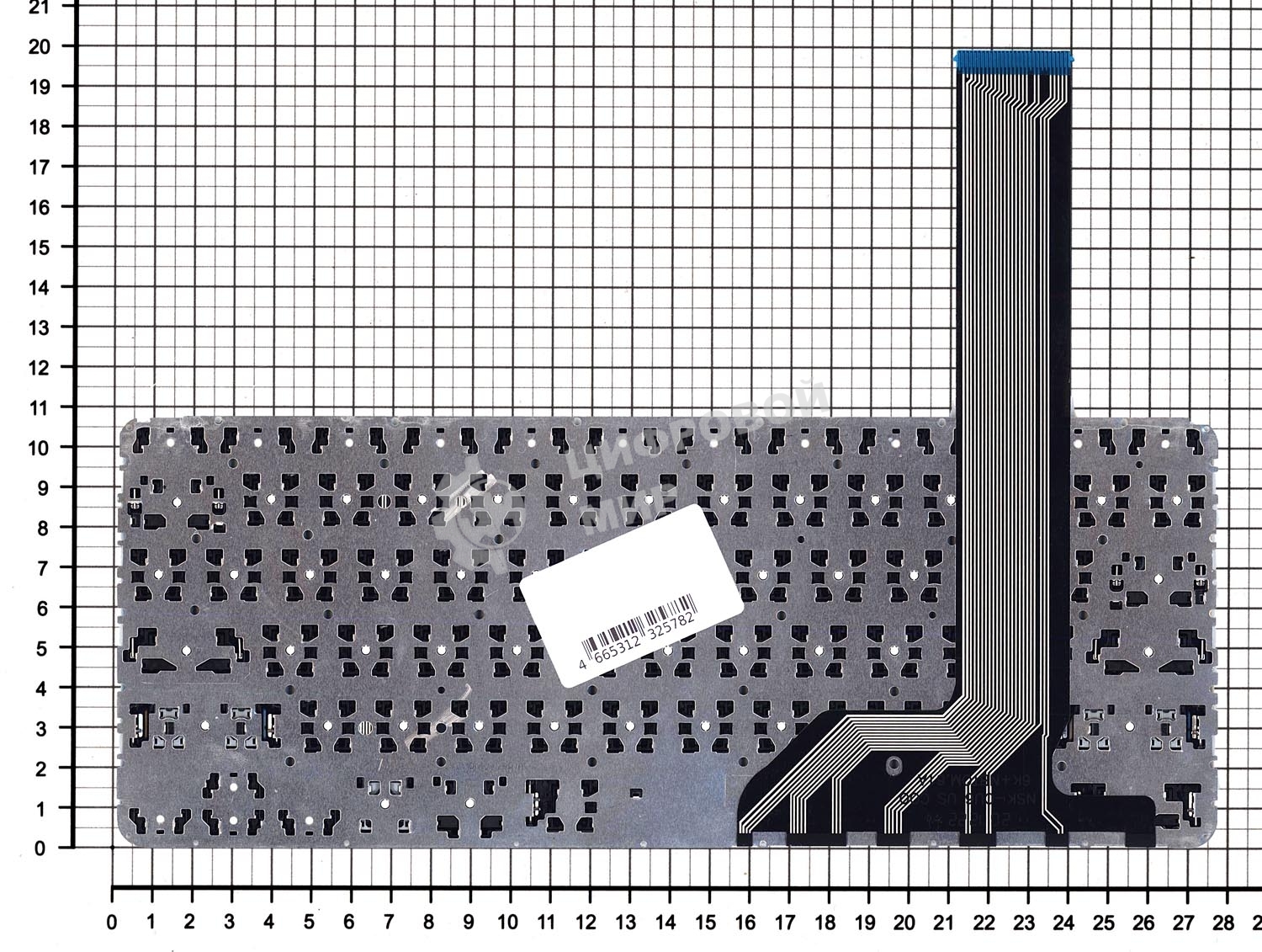Клавиатура для ноутбука HP Chromebook 11 G5 11-V черная