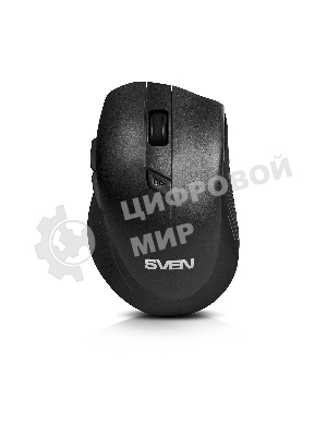 Мышь беспроводная SVEN RX-425W черный, 1600 dpi, радиоканал, USB, кнопки - 6