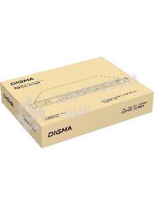 Коммутатор Digma DSP724G-4C-R300 (L2+) 24x1 Гбит/с 4xКомбо(1000BASE-T/SFP) 24PoE 24PoE+ 300W управляемый
