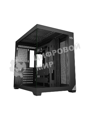 Компьютерный корпус без блока питания PCCooler C3T700 BK, Midi-Tower, TG, no fans, 1xUSB-A 3.0 + 1xUSB-A 2.0 + 1xUSB-C, ATX, mATX, mITX черный