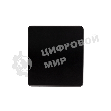 Выключатель Kranz ROUND 1 кл 10А с/у оникс