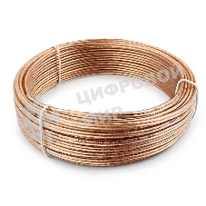 Акустический кабель Cablexpert CC-TC2x1,0-15M, прозрачный, 15 м, бухта