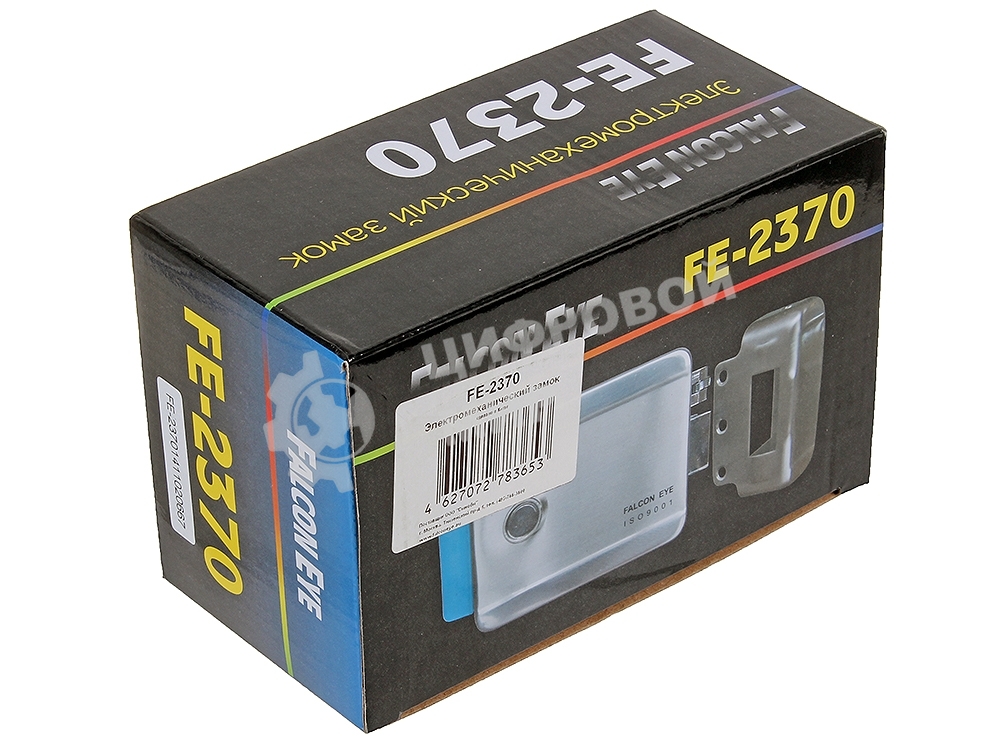 Замок электромеханический Falcon Eye FE-2370 сталь серебристый