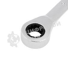 Ключ комбинированный трещоточный Rexant 9 мм, CrV, зеркальный хром