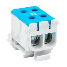 Клемма силовая вводная двойная КСВ 16-50 синяя EKF PROxima plc-kvs2-16-50-blue EKF