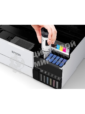 МФУ струйное Epson L8160 (C11CJ20404/403/402) A4 Duplex Net WiFi USB RJ-45 черно-белый