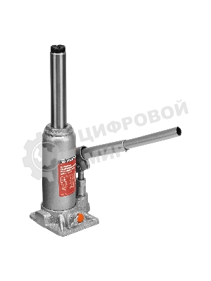 Домкрат гидравлический бутылочный Matrix, 4 т, h подъема 194–372 мм