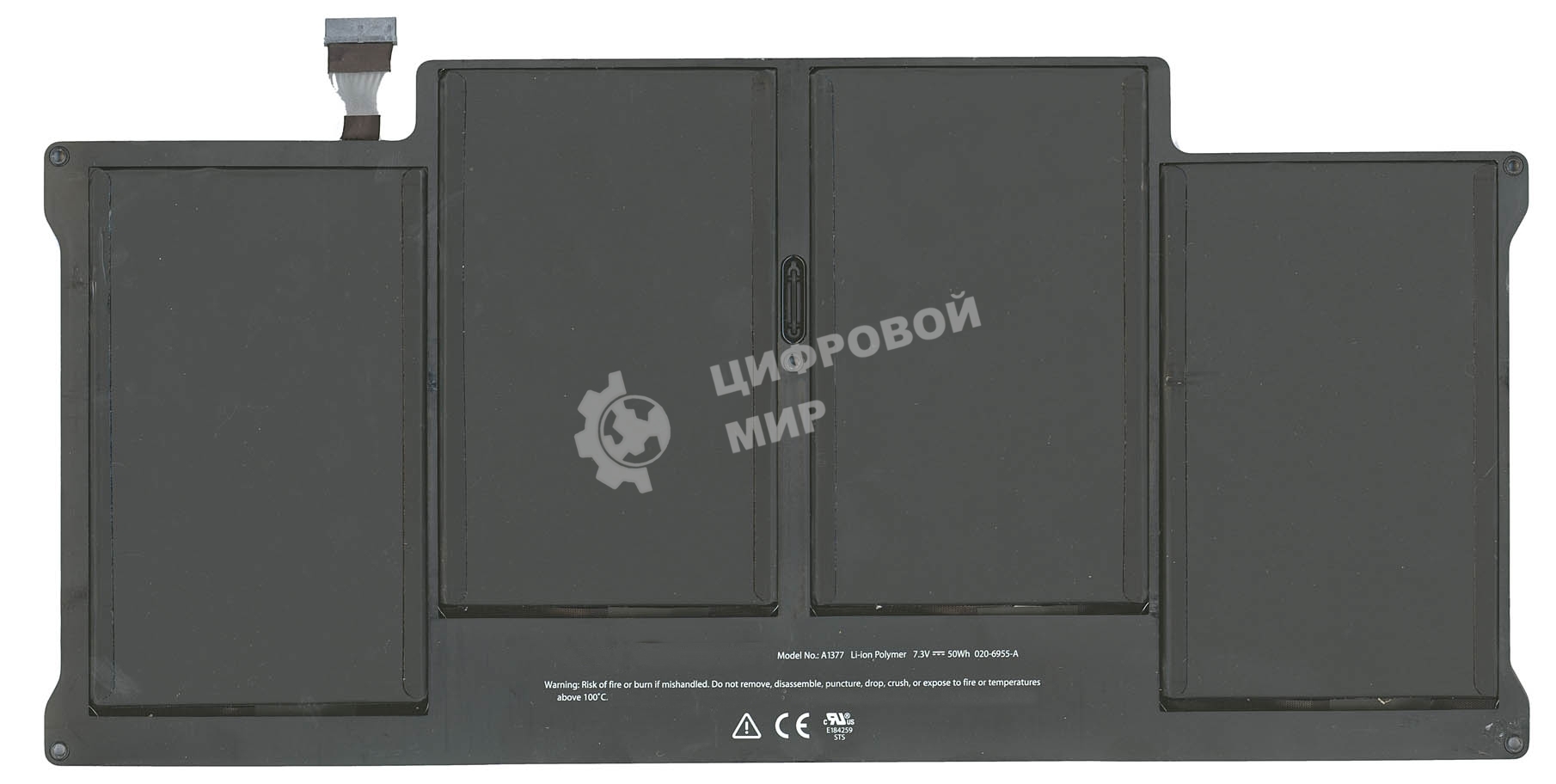 Аккумуляторная батарея для ноутбука Apple MacBook Air A1369 A1377 54.4Wh