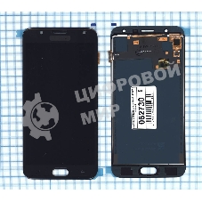 Дисплей для Samsung Galaxy J7 DUO (2018) в сборе с тачскрином SM-J720 (TFT) черный