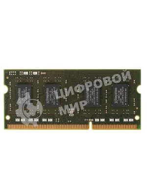 Оперативная память Kingston ValueRAM, DDR3, 4GB (1x4GB), 1600MHz, CL11, SO-DIMM