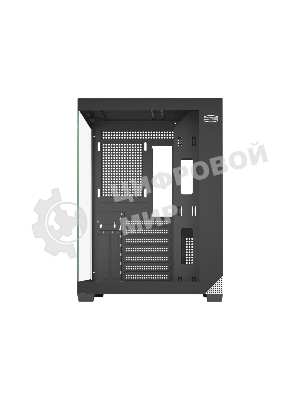 Компьютерный корпус без блока питания PCCooler C3T700 BK, Midi-Tower, TG, no fans, 1xUSB-A 3.0 + 1xUSB-A 2.0 + 1xUSB-C, ATX, mATX, mITX черный