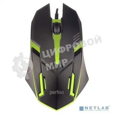 Мышь проводная оптическая Perfeo 