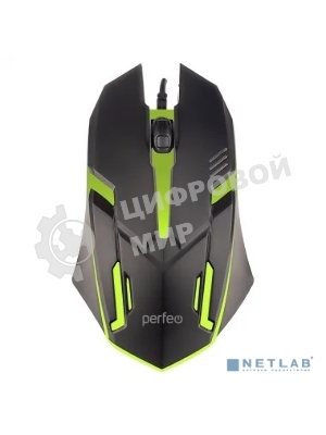 Мышь проводная оптическая Perfeo 