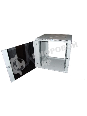 Шкаф телеком. настенный разборный 15U (600х650), съемные стенки, дверь стекло (ШРН-M-15.650)