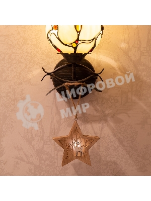 Деревянная фигурка Neon-night с подсветкой 