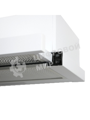 Вытяжка встраиваемая LEX HUBBLE 2M 600 WHITE, 60 см, 1000 куб. м/ч, 52 дБ белый