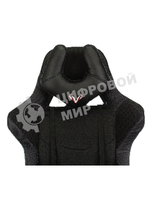 Кресло Бюрократ VIKING 4 AERO BLACK EDITION черный, экокожа, 120 кг, механизм качания