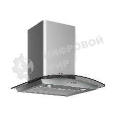 Вытяжка каминная Elikor Аметист 50Н-430-К3Д серебристый, 50 см, 430 куб. м/ч, 54 дБ
