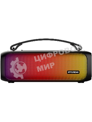 Колонка портативная Hyundai H-PS1020 черный 16W 2.0 BT 10м 1500mAh