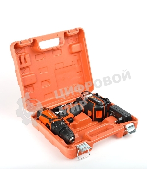 Дрель-шуруповерт Patriot BR 183UES, 18 В, 2 Ач, 29 Нм, щеточный