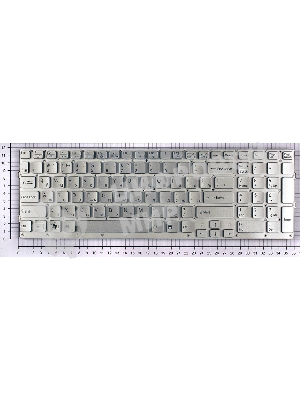 Клавиатура для ноутбука Sony Vaio VPC-CB VPC-CB17 серебристая