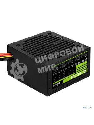 Блок питания Aerocool/Formula ATX 500W AC VX PLUS (20+4pin) 120мм fan 3xSATA RTL