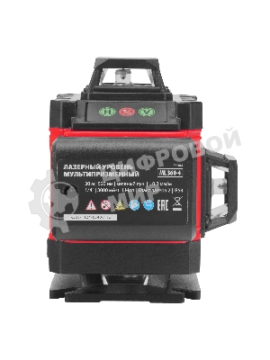 Лазерный уровень м-призм. MTX ML 360-4 Basic SET, 30 м, зеленый луч, акк. Li 3000 мА·ч, сумка