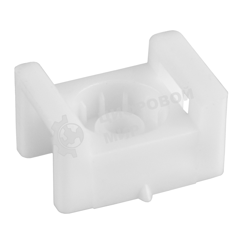 Площадка под стяжку Rexant для прямого монтажа 22x16 мм, белая (100 шт/уп)