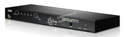 Переключатель KVM ATEN CS1708A-AT-G 8-и портовый PS/2-USB KVMP переключатель (KVM switch)