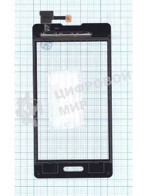 Сенсорное стекло (тачскрин) для LG Optimus L5 II E450 E460, черное