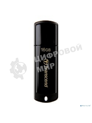 Флешка USB Transcend JetFlash 350 (TS16GJF350), 16Gb, USB 2.0, R/W 15/7, черный