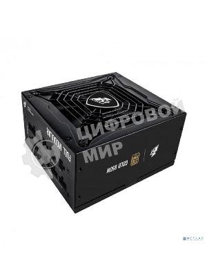 Блок питания 1STPLAYER PS-850SP, 800Вт, 80 PLUS Gold, 140мм, модульный, черный