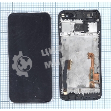 Дисплей для HTC Butter для fly 2 черный с рамкой