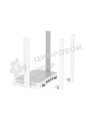 Роутер беспроводной Keenetic Runner 4G (KN-2212) с модемом 4G, Mesh Wi-Fi N300 и 4-портовым Smart-коммутатором