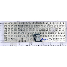 Клавиатура для ноутбука Sony Vaio VPC-CB VPC-CB17 серебристая